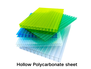 Hollow polycarbonat sheet 